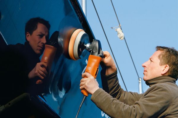 Полировальная машинка WPO 14-15 E + набор для полировки яхт (72214860000)