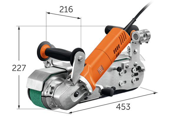 Ручная ленточно-шлифовальная машина GRIT GHB 15-50 Inox (72450260000)