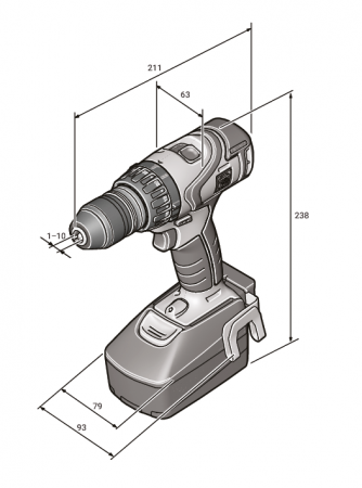 Двухскоростной шуруповерт Fein ABS 18 Q Select (71132264000)