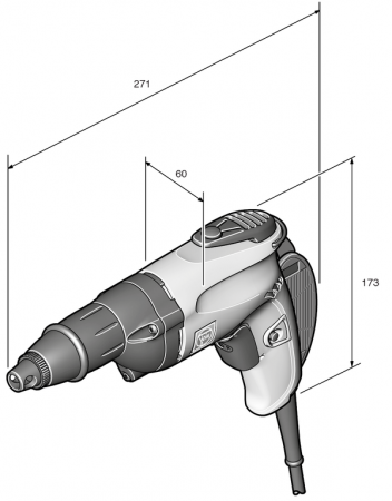 Винтоверт для отделочных работ Fein SCT 5-40 UX (72131400230)