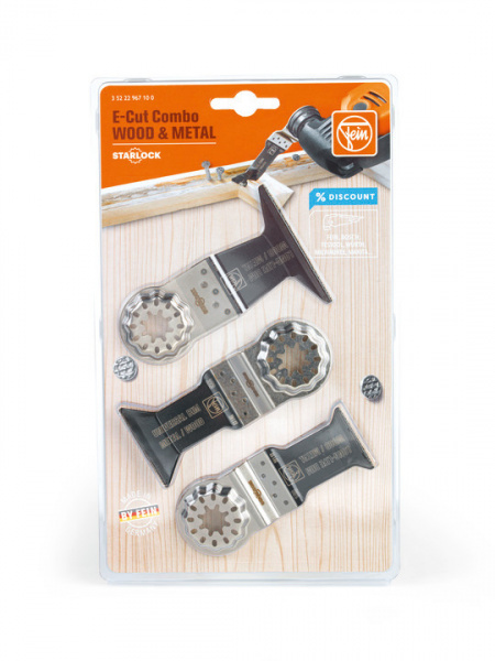 Набор Fein E-CUT COMBO STARLOCK WOOD & METAL (35222967100)