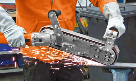 Ручная ленточно-шлифовальная машина GRIT GHB 15-50 Inox (72450260000)