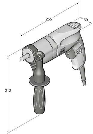Дрель резьбонарезная Fein GWP 10 (72093860000)