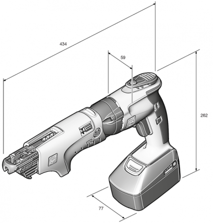 Винтоверт для отделочных работ Fein ASCT 18 M Select (71131664000)