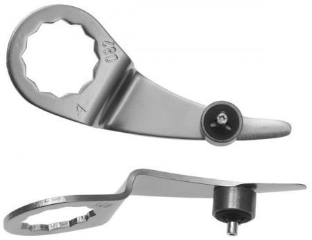 Изогнутый разрезной нож Fein, длина 80 мм, длина реза 14 мм (63903082016)