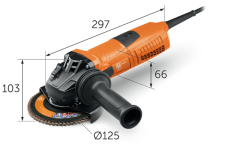 Угловая шлифовальная машина Fein CG 13-125 V (72228060000)