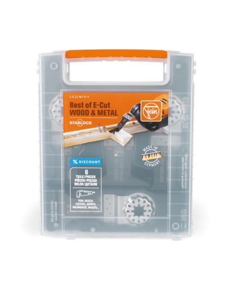 Набор Fein BEST OF E-CUT STARLOCK WOOD & METAL (35222967010)