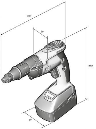 Винтоверт для отделочных работ Fein ASCT 18 Select (71131665000)