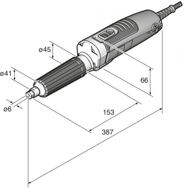 Прямая шлифовальная машина Fein GSZ 4-90 EL (72232560000)