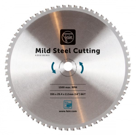 Пильный диск Fein 355 мм для конструкционной стали (63502301000)