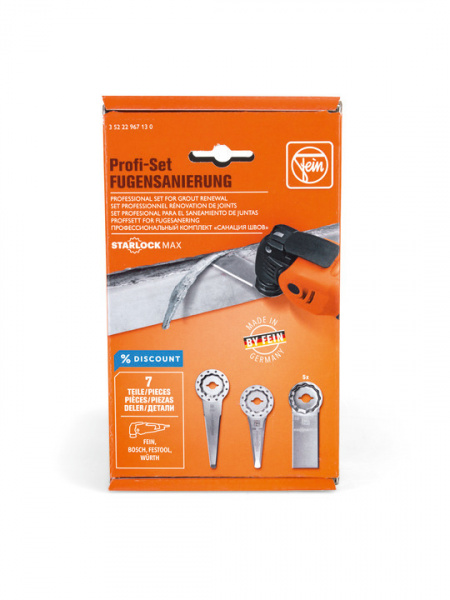 Профессиональный комплект Fein STARLOCKMAX для санации швов (35222967130)