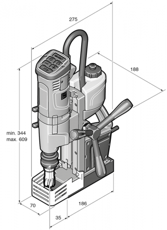 Магнитный сверлильный станок Fein KBU 35-2 Q (72705761000)