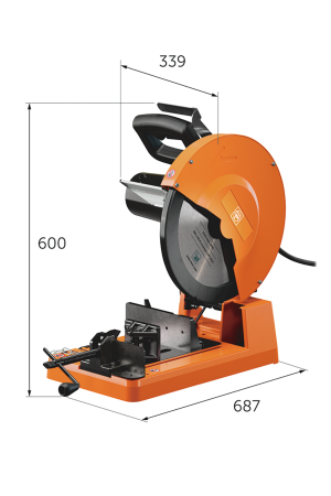Торцовочная пила по металлу Fein MKAS 355 (72365460000)